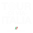 Tour di via Italia bike race logo